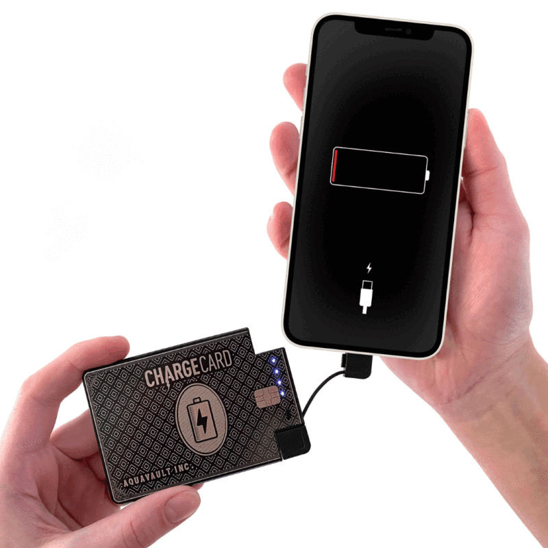 Buy Ultra-thin charge-card by AquaVault